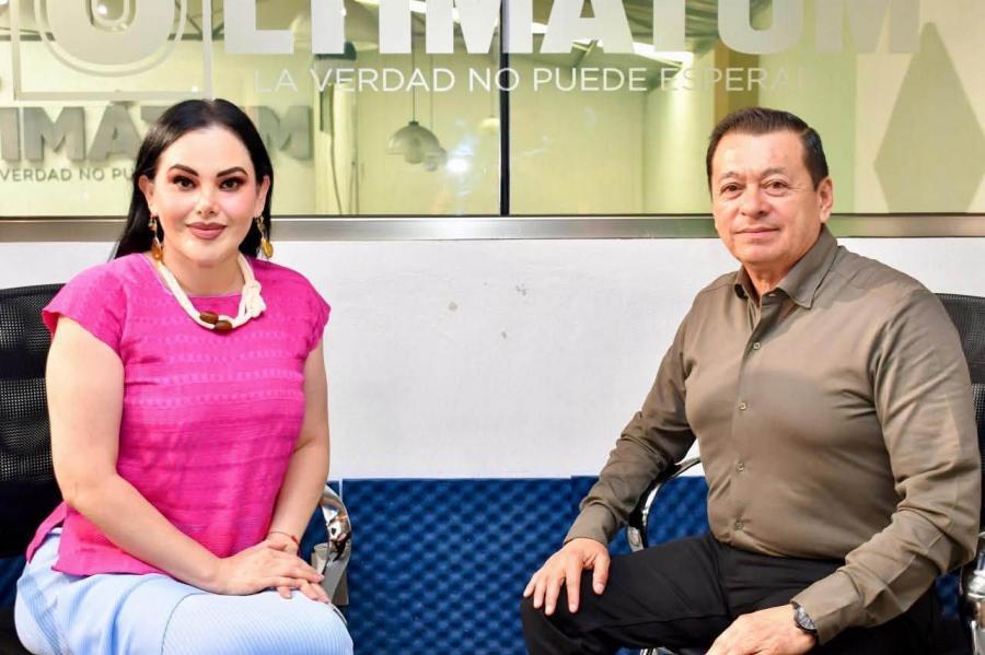 Ana Laura Romero Basurto destaca acciones de transparencia y combate a la corrupción en entrevista para Ultimátum